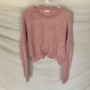 Pink Chenille Altar’d State Sweater